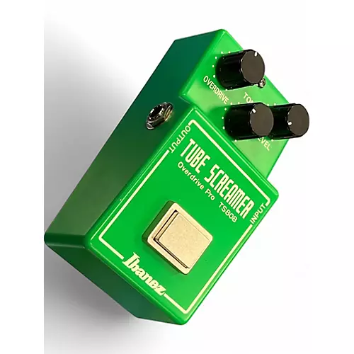 Used Ibanez TS808 Reissue Tube Screamer Distortion Effect Pedal - musicians--Friend