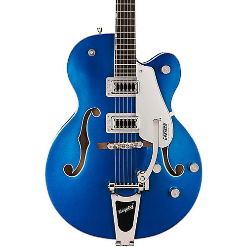 Gretsch Guitars G5420T Electromatic Classic Hollowbody Single-Cut Electric Guitar Azure Metallic - musicians--Friend