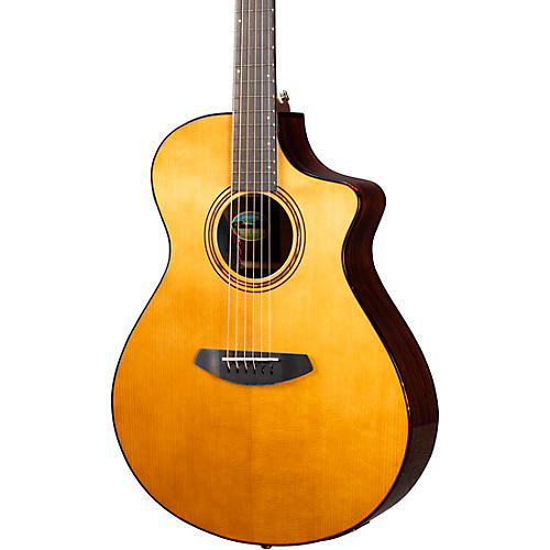 Breedlove Performer Pro Rosewood Concert Thinline Acoustic-Electric Guitar Aged Toner - musicians--Friend