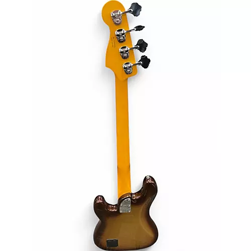 Used 2019 Fender American Ultra Precision Bass Copper Burst Electric Bass Guitar Copper Burst - musicians--Friend