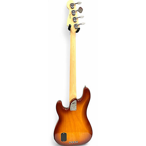 Used Fender American Elite Precision Bass Tobacco Burst Electric Bass Guitar Tobacco Burst - musicians--Friend