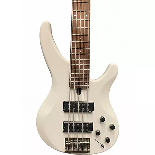 Used 2018 Yamaha TRBX305 Arctic White Electric Bass Guitar Arctic White - musicians--Friend