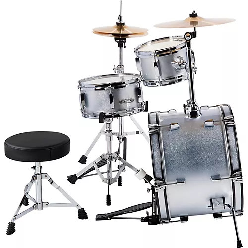Sound Percussion Labs Lil' Kicker 3-Piece Junior Drum Set Black - musicians--Friend