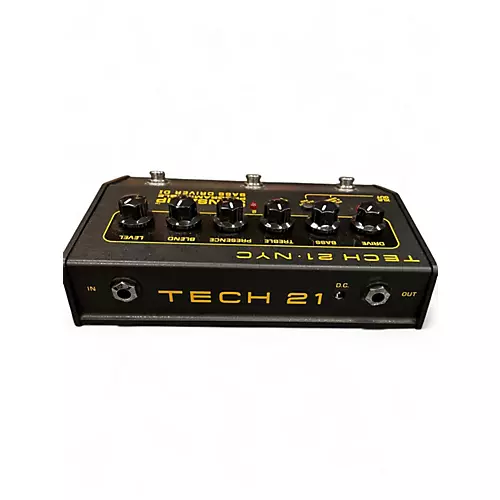 Used Tech 21 Sansamp PBDR Bass Driver DI Bass Effect Pedal - musicians--Friend