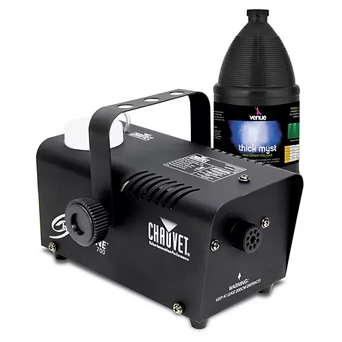CHAUVET DJ Hurricane 700 Fog Machine With One Gallon Venue Thick Myst - musicians--Friend