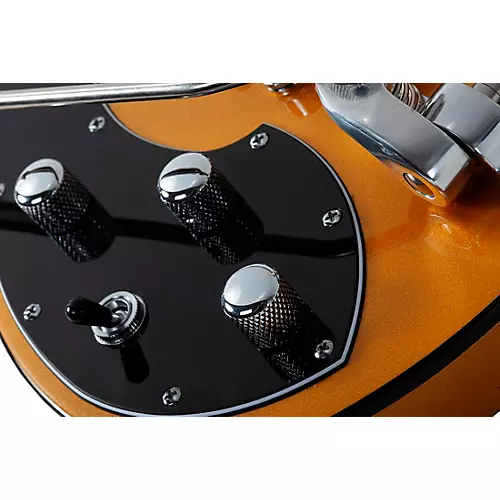 Schecter Guitar Research Stargazer-6 Vibrato Left Handed Electric Guitar Metallic Gold - musicians--Friend