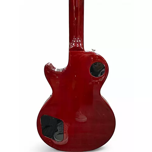 Used Gibson Les Paul Studio Trans Red Solid Body Electric Guitar Trans Red - musicians--Friend