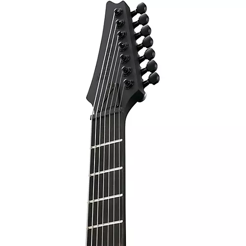 Ibanez RGD Iron Label 7-String Electric Guitar Black Flat - musicians--Friend
