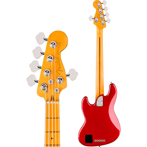 Fender American Ultra II Jazz Bass V Maple Fingerboard Avalanche - musicians--Friend