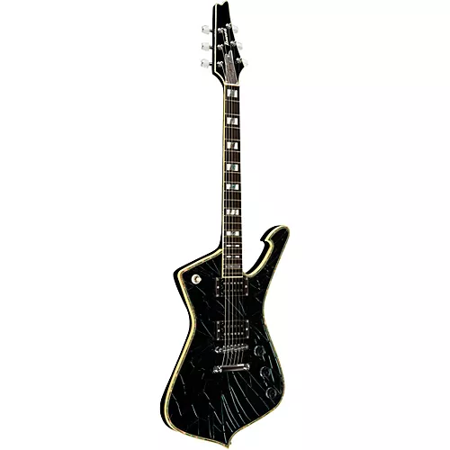 Ibanez Paul Stanley Signature Electric Guitar Cracked Mirror - musicians--Friend