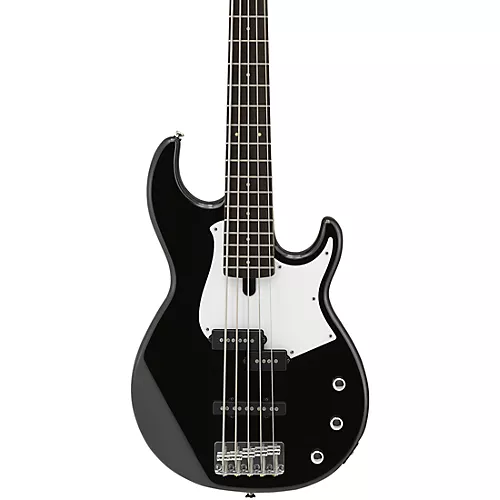 Yamaha BB235 5-String Electric Bass Natural Satin Black Pearl Pickguard - musicians--Friend