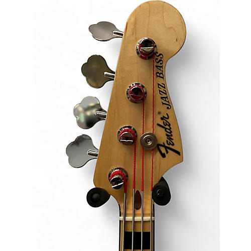 Used Fender Geddy Lee Signature Jazz Bass Black Electric Bass Guitar Black - musicians--Friend