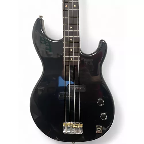 Used Yamaha 80's BB300 Black Electric Bass Guitar Black - musicians--Friend