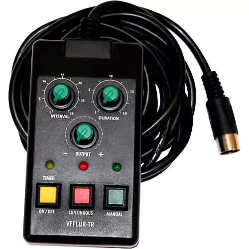 American DJ VF SNOW FLURRY HO High Output Simulated Snow Machine Variable Control Remote Included - musicians--Friend