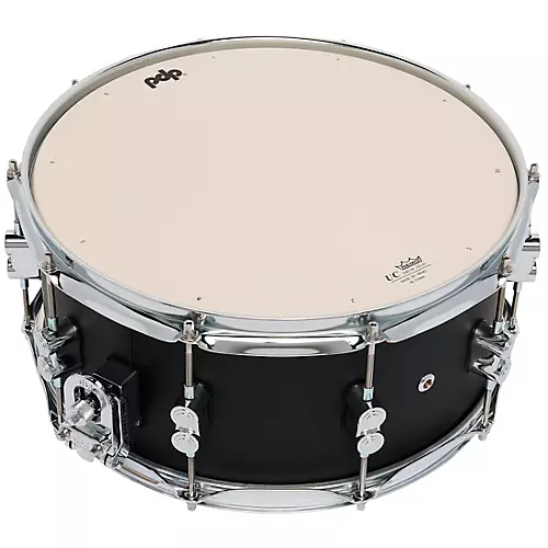 PDP by DW Concept Maple Snare Drum With Chrome Hardware 14 x 5.5 in. Satin Black - musicians--Friend