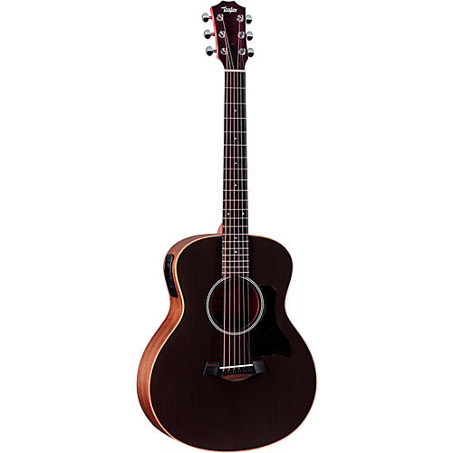Taylor GS Mini-e Special-Edition Acoustic-Electric Guitar Transparent White - musicians--Friend