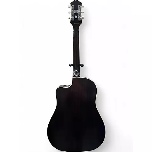 Used Epiphone Inspried by Gibson J45 EC 2 Color Sunburst Acoustic Electric Guitar 2 Color Sunburst - musicians--Friend