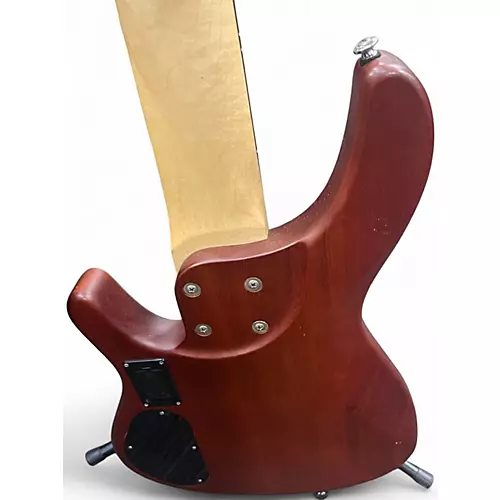 Used Tagima millenium 6 top Black Cherry Electric Bass Guitar Black Cherry - musicians--Friend