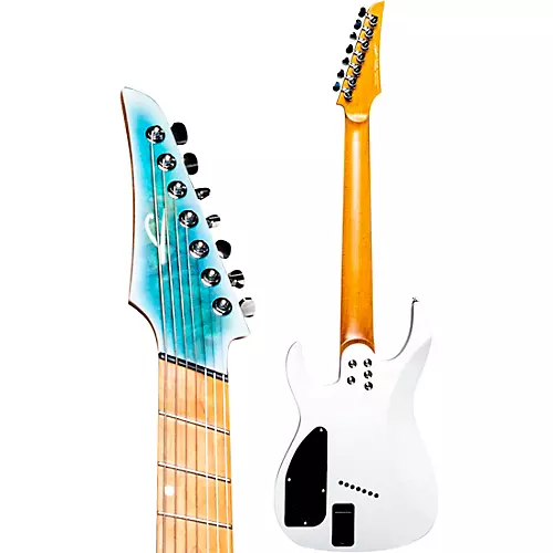 Legator N7FOD Ninja Overdrive 7-String Multi-Scale Electric Guitar Arctic - musicians--Friend