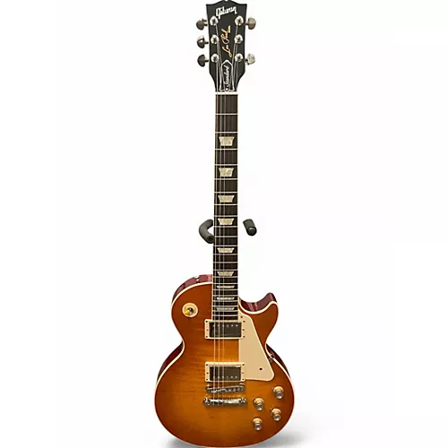 Used Gibson Les Paul Standard Caramel Burst Solid Body Electric Guitar Caramel Burst - musicians--Friend