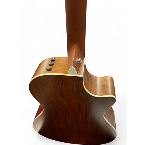 Used Taylor 412CE Left Handed Natural Acoustic Electric Guitar Natural - musicians--Friend