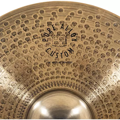 MEINL Pure Alloy Custom Medium Thin Ride 20 in. - musicians--Friend