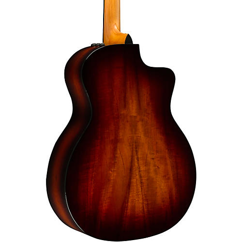 Taylor 214ce-K Plus Grand Auditorium Left-Handed Acoustic-Electric Guitar Shaded Edge Burst - musicians--Friend