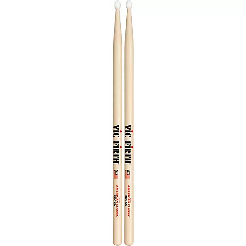 Vic Firth American Classic Hickory Drum Sticks Wood 8D - musicians--Friend