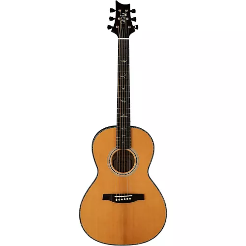 PRS SE P50E Sitka Spruce-Maple Parlor Acoustic-Electric Guitar Natural - musicians--Friend