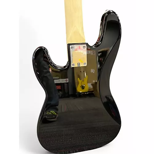 Used Squier Affinity Precision Bass Black Electric Bass Guitar Black - musicians--Friend