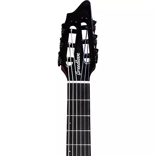 Breedlove Organic Solo Pro CE Red Cedar-African Mahogany Concert Nylon Acoustic-Electric Guitar Edge Burst - musicians--Friend