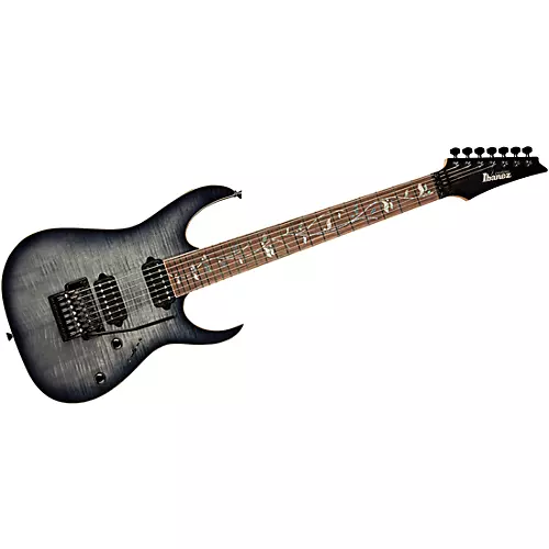 Ibanez RG8527 RG j.custom 7 String Electric Guitar Black Rutile - musicians--Friend