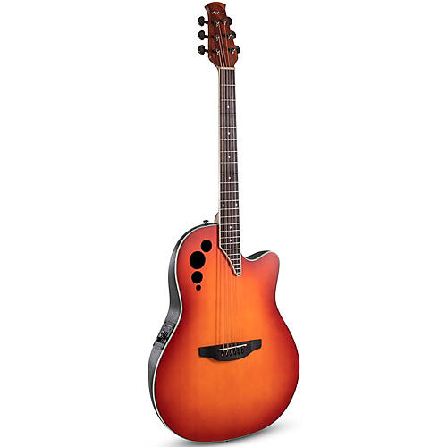 Applause AE48-1I Traditional Series Super Shallow Acoustic-Electric Guitar Honey Burst - musicians--Friend