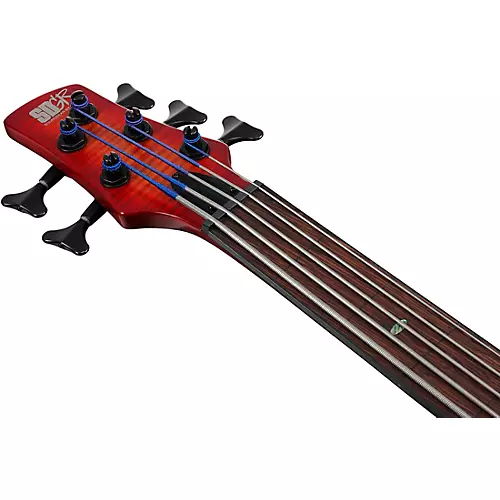 Ibanez SRD905F 5-String Fretless Electric Bass Guitar Brown Topaz Burst Low Gloss - musicians--Friend