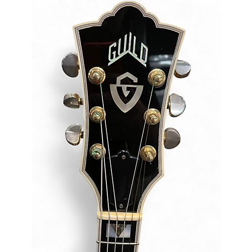 Used 2001 Guild Benedetto X-700 Stuart Natural Hollow Body Electric Guitar Natural - musicians--Friend