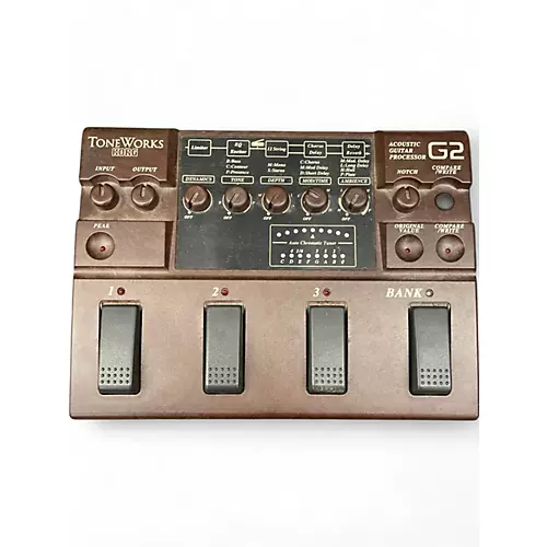 Used KORG TONEWORKS G2 Pedal Board - musicians--Friend