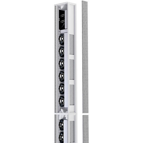 LD Systems MAUI 28 G3 Compact Cardioid Powered Column PA System, White - musicians--Friend