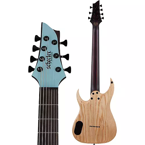 Schecter Guitar Research John Browne Tao-7 Electric Guitar Azure - musicians--Friend