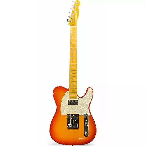 Used Fender American Deluxe Telecaster Sienna Sunburst Solid Body Electric Guitar Sienna Sunburst - musicians--Friend