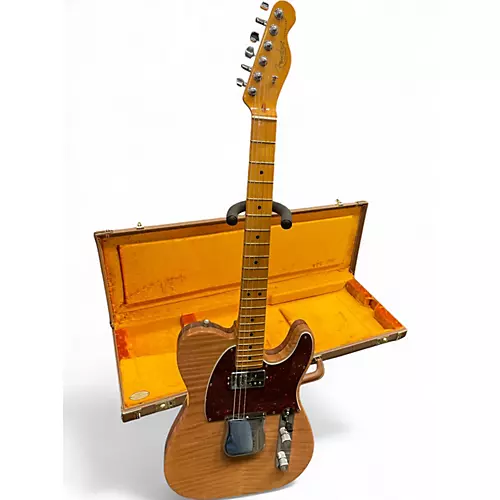 Used Fender Rarities Collection Flamed Maple Top Chambered Telecaster Natural Solid Body Electric Guitar Natural - musicians--Friend