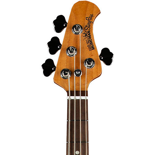 Ernie Ball Music Man StingRay Special H Electric Bass Guitar Black and Chrome - musicians--Friend
