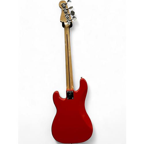 Used 2023 Fender Made in Japan Limited International Color Precision Bass Morocco Red Electric Bass Guitar Morocco Red - musicians--Friend