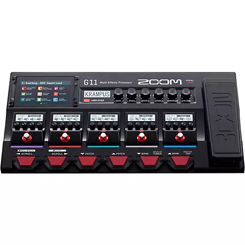 Zoom G11 Multi-Effects Processor With Expression Pedal - musicians--Friend