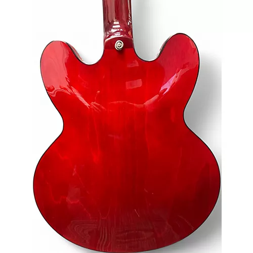 Used Epiphone Dot Studio Cherry Hollow Body Electric Guitar Cherry - musicians--Friend