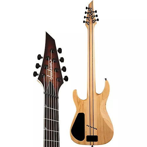 Jackson Concept Series Soloist SLAT7 HT Ebony Fingerboard Electric Guitar Satin Bourbon Burst - musicians--Friend