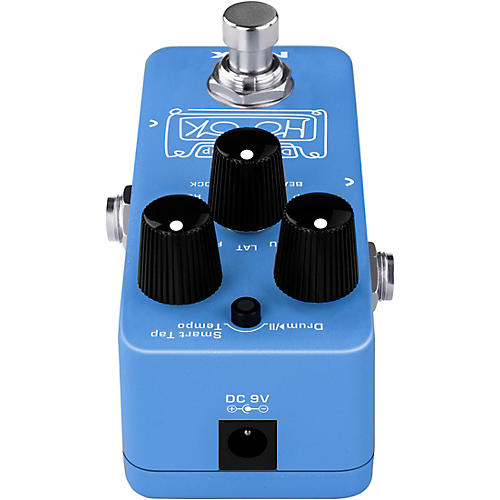 NUX HOOK Drum and Loop Mini Effects Pedal Blue - musicians--Friend