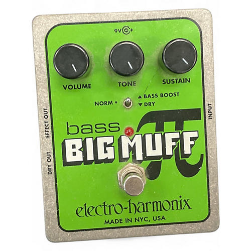 Used Electro-Harmonix Big Muff Bass Distortion Bass Effect Pedal - musicians--Friend
