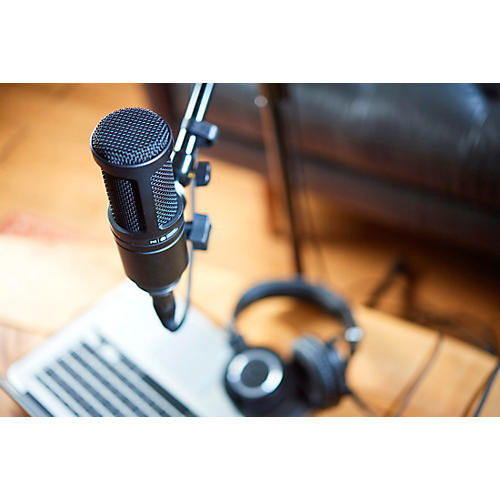 Audio-Technica AT2020 Large-Diaphragm Condenser Microphone - musicians--Friend