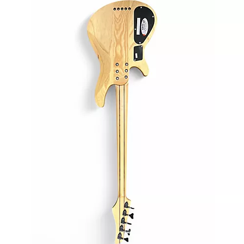 Used Schecter Guitar Research Reaper 5 Natural Electric Bass Guitar Natural - musicians--Friend