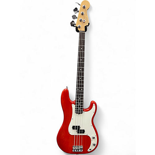 Used 2003 Fender AMERICAN PRECISION BASS SUNSET ORANGE TRANPARENT Electric Bass Guitar SUNSET ORANGE TRANPARENT - musicians--Friend